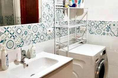 Bagno di Residenza Le Scalette - Appartamento piano terra con affaccio primo piano