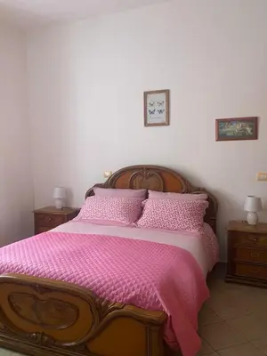 Letto o letti in una camera di Luna bianca
