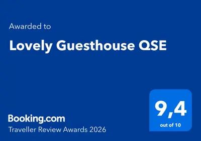 Certificato, attestato, insegna o altro documento esposto da Lovely Guesthouse QSE