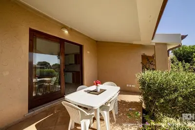 Planimetria di Village in Porto Corallo just 200 meters from the beach, apartments with private outdoor area