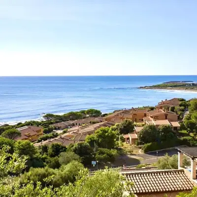 Village in Porto Corallo just 200 meters from the beach