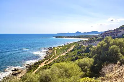 Paesaggio naturale nelle vicinanze dell'aparthotel