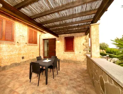 Planimetria di Villas in Porto Corallo just 400 meters from the sea