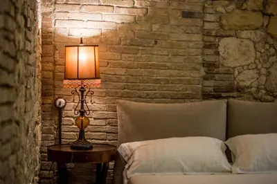 Letto o letti in una camera di Right House via Sulis 61 - Best Neighborhood in Town