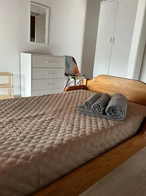Letto o letti in una camera di Appartamento L'Oliveto