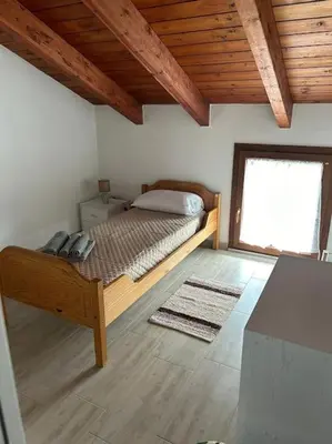 Letto o letti in una camera di Appartamento L'Oliveto