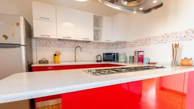 Cucina o angolo cottura di Otton House - city center