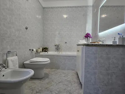 Bagno di Villa Mary Holiday Home Near Villasimius