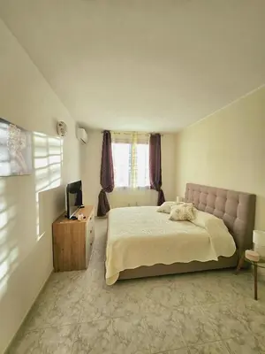 Letto o letti in una camera di Villa Mary Holiday Home Near Villasimius