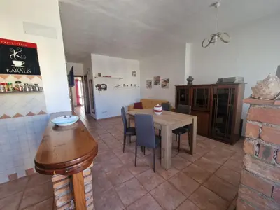Area soggiorno di Casa Marina