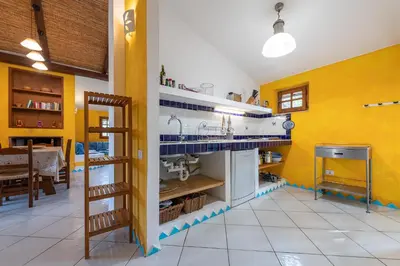 Cucina o angolo cottura di Casa Vacanze Airone