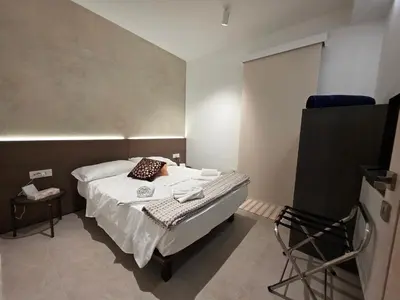 Letto o letti in una camera di VillaGì