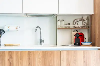 Cucina o angolo cottura di Nel Blu Dipinto Di Blu