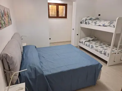 Letto o letti in una camera di Apartment Casa Noah by Interhome