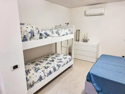 Letto o letti in una camera di Apartment Casa Noah by Interhome