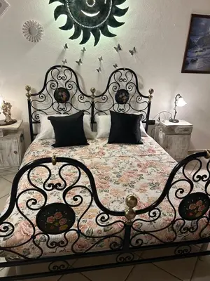 Letto o letti in una camera di House Baby
