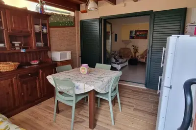 Cucina o angolo cottura di South Sardinia Beach House