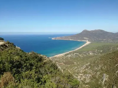 Paesaggio naturale nelle vicinanze dell'appartamento