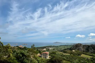 Paesaggio naturale nelle vicinanze dell'appartamento