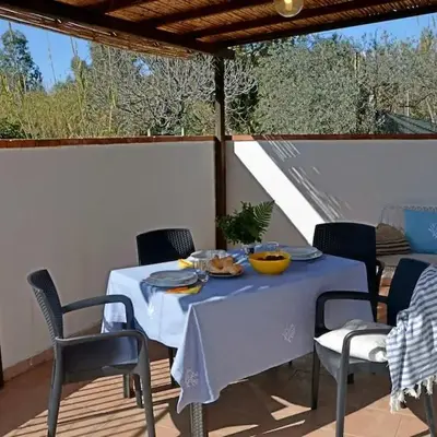 Appartamento con cortile