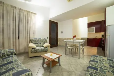 Area soggiorno di Villino Trilocale Apartments Seaside