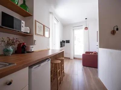 Cucina o angolo cottura di Casa Nora