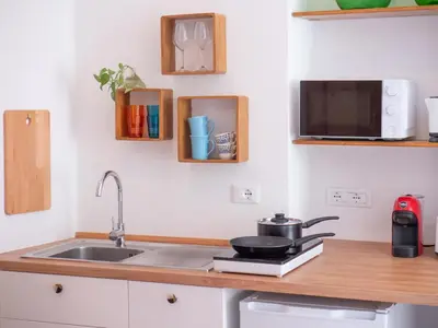Cucina o angolo cottura di Casa Nora