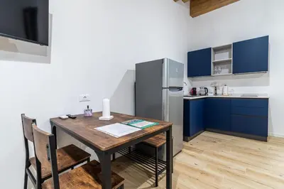 Cucina o angolo cottura di Al Merlo da Diego