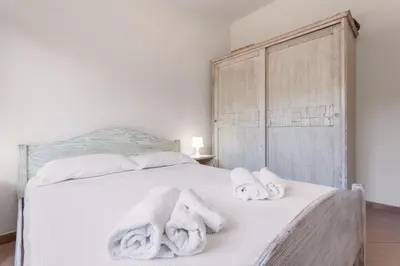 Letto o letti in una camera di Casa Cactus