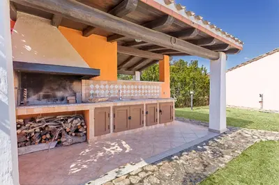 Attrezzature per barbecue disponibili per gli ospiti della casa vacanze
