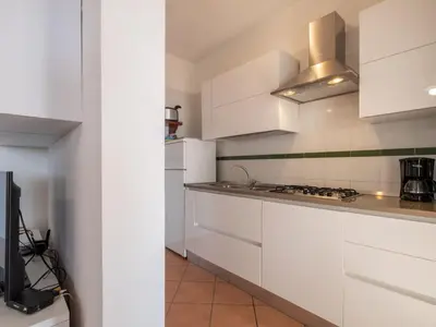 Cucina o angolo cottura di Holiday Home del Mare dipinto by Interhome