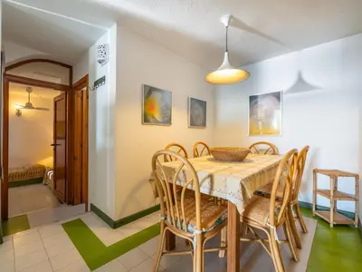 Area soggiorno di Holiday Home Capo Boi by Interhome