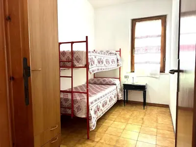 Letto o letti in una camera di Casa Flores