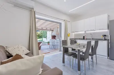 Cucina o angolo cottura di Casa Ginepro
