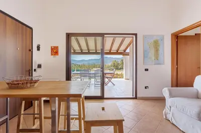 Paesaggio naturale nelle vicinanze della casa vacanze