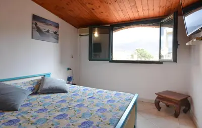 Letto o letti in una camera di Pet Friendly Apartment In Solanas