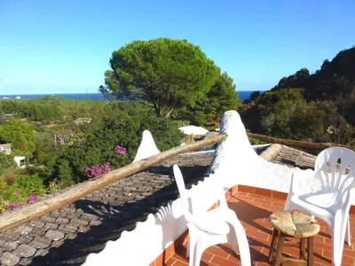 Paesaggio naturale nelle vicinanze della villa