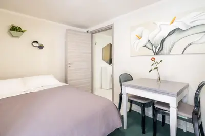 Letto o letti in una camera di Frore di Castello