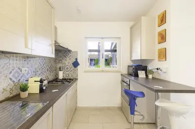 Cucina o angolo cottura di Blue Heaven