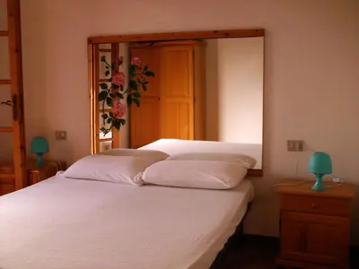 Letto o letti in una camera di Villa Solanas