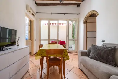 TV o dispositivi per l'intrattenimento presso Casa al Porto