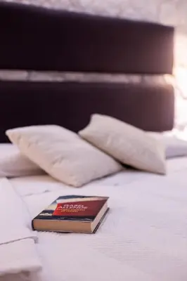 Letto o letti in una camera di La casa di Villanova Cagliari