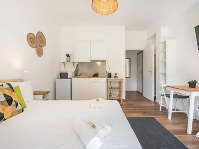 Cucina o angolo cottura di Monteverdi Apartments - Studio 1