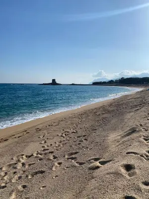 Paesaggio naturale nelle vicinanze del campeggio