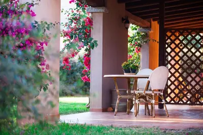 Giardino di Residence with swimming-pool in Campulongu just 600 mt from the sea