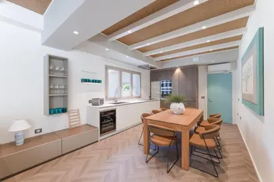 Cucina o angolo cottura di Villa Girasole