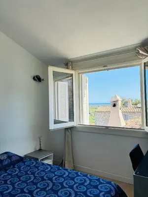 Letto o letti in una camera di Villa Grazia
