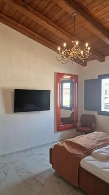 Letto o letti in una camera di Casa Toni, Villasimius