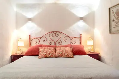 Letto o letti in una camera di VILLA SANDRA 10, Emma Villas