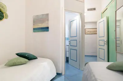Letto o letti in una camera di VILLA SANDRA 10, Emma Villas
